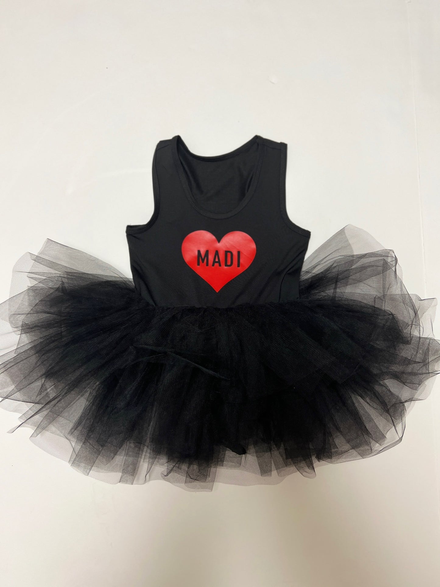Miley Personalized Heart Tutu Dress