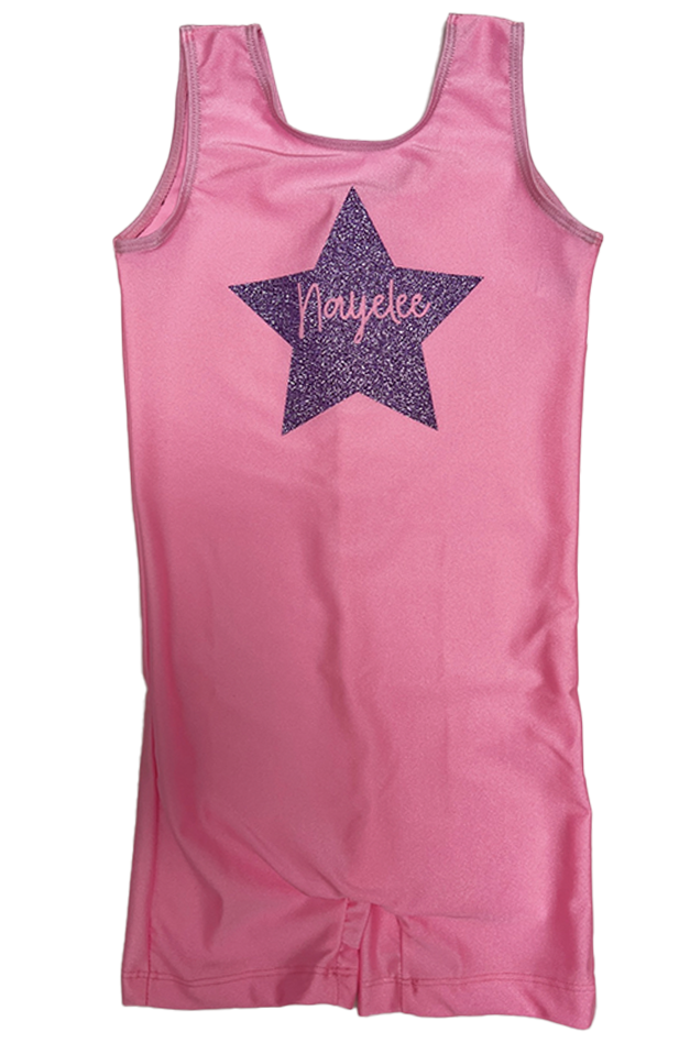 Zoey Personalized Star Leotard