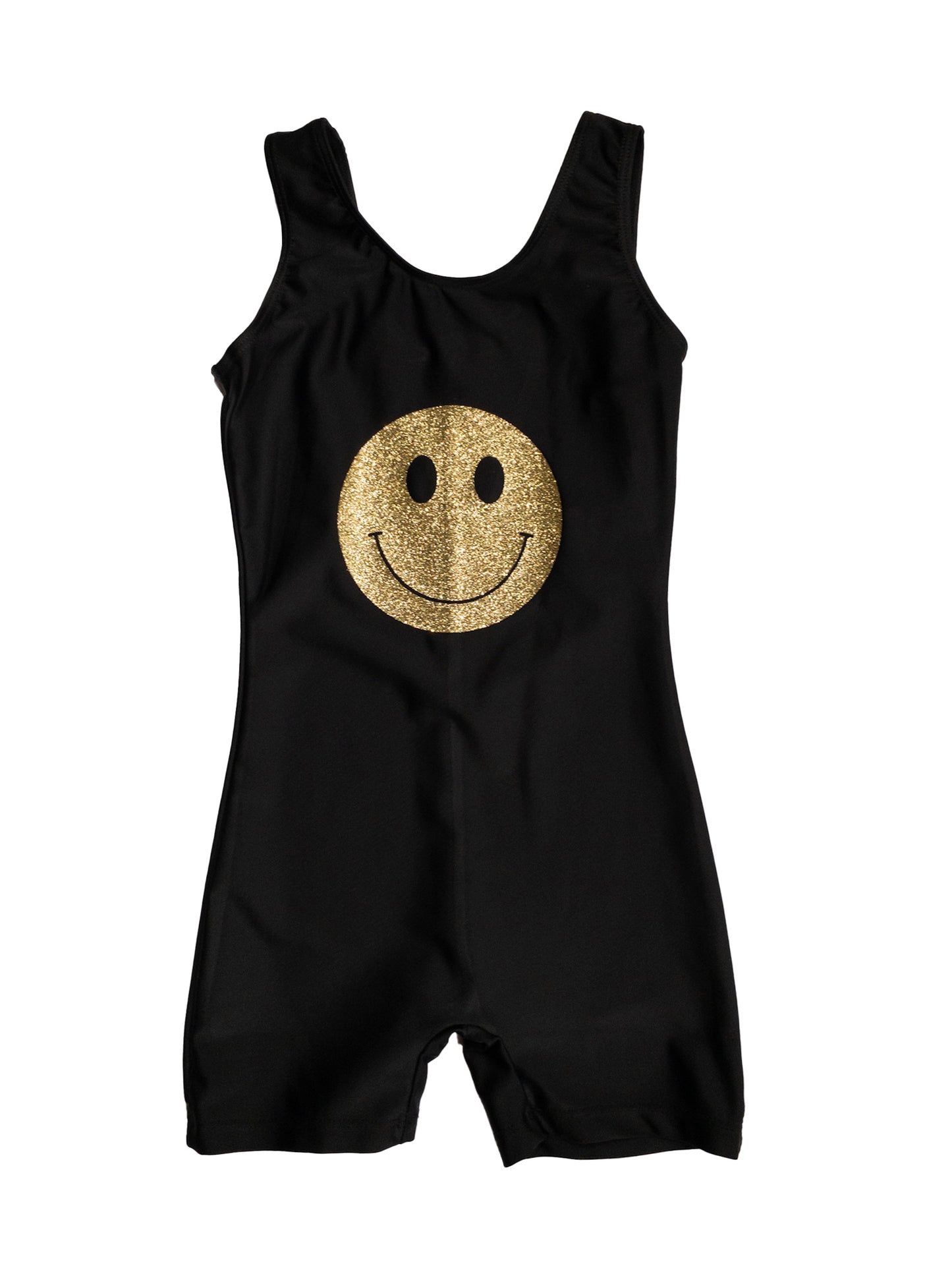 Smiley Face Gymnastics Leotard