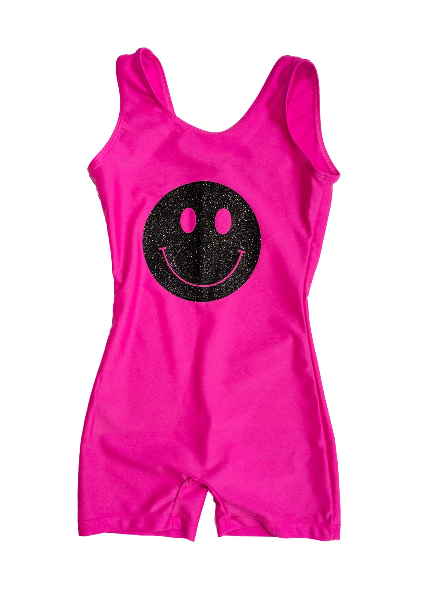 Smiley Face Gymnastics Leotard