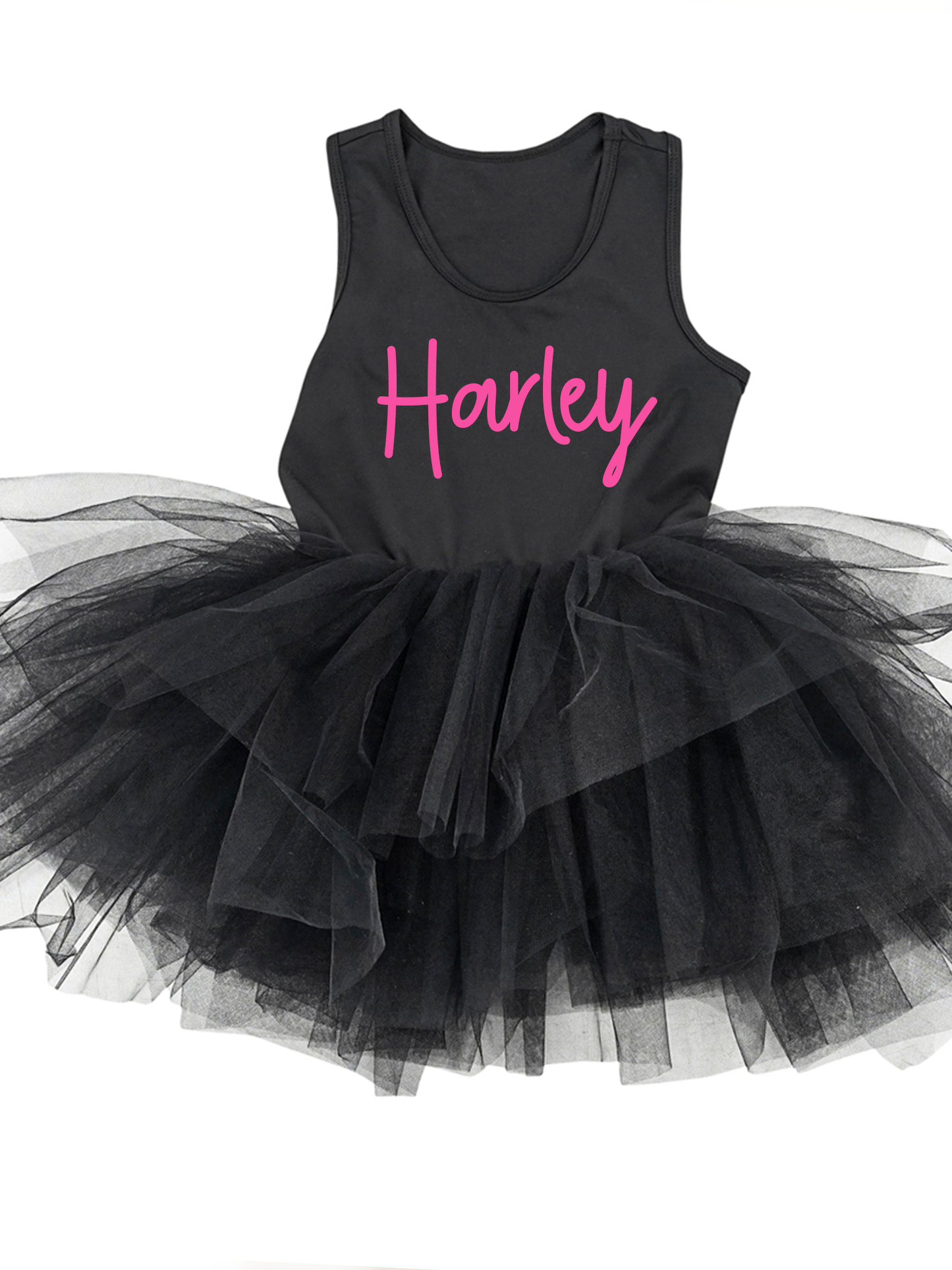 Harley Personalized Heart Tutu Dress