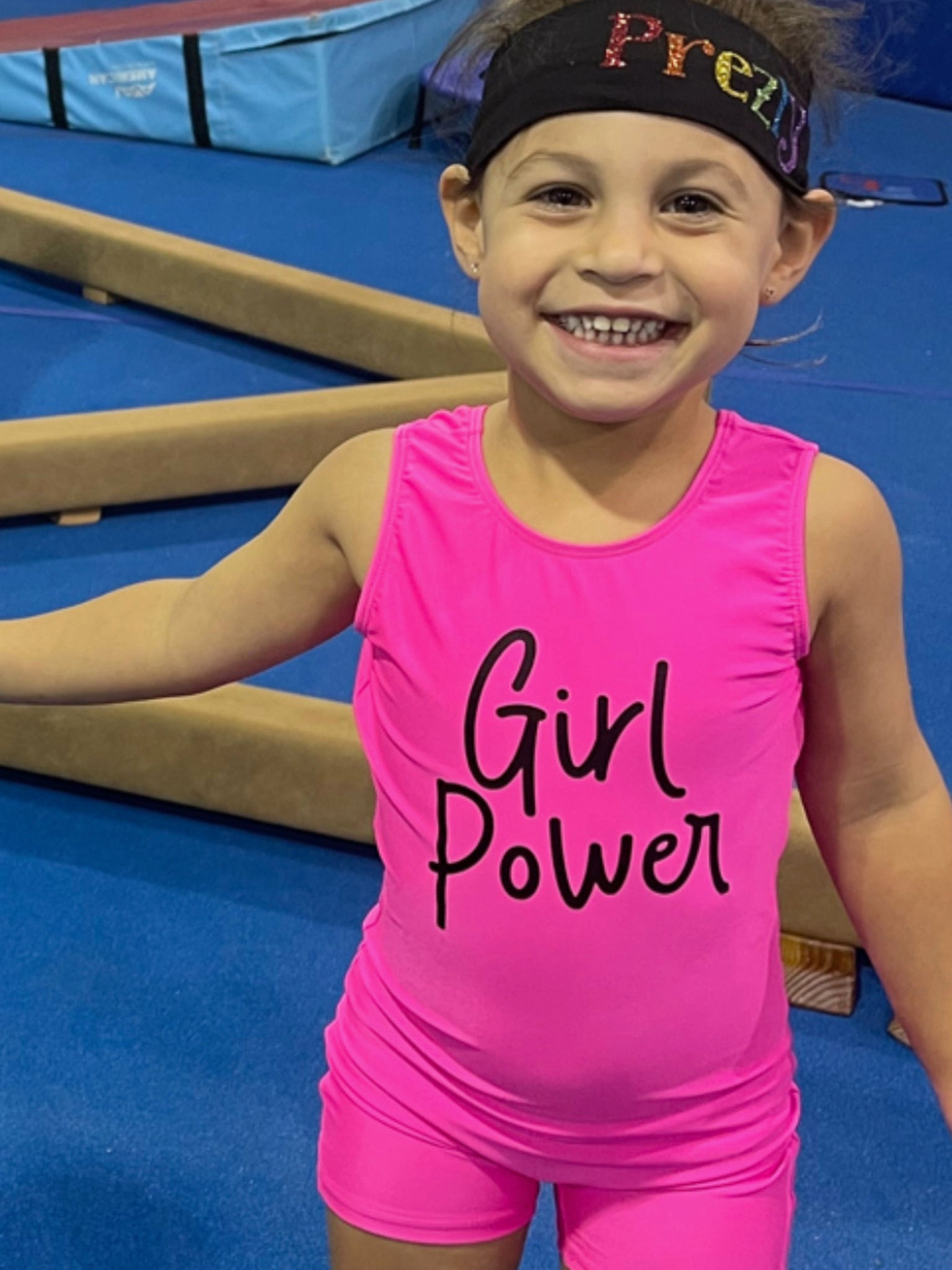 Girl Power Girls Leotard for Gymnastics, Dance, or Playtime – Danizo